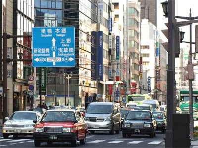ازدحام المرور الياباني