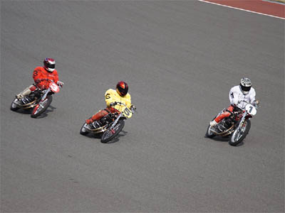 SG日本選手権オートレース３日目第６レース最終予選の４周目