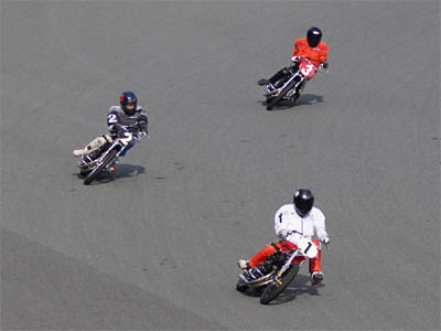 SG日本選手権オートレース３日目第７レース最終予選の試走
