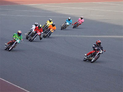 伊勢崎オートの高橋貢選手の圧勝したSG日本選手権オートレース最終予選の準決勝戦