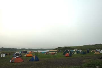 鏡沼海浜公園キャンプ場