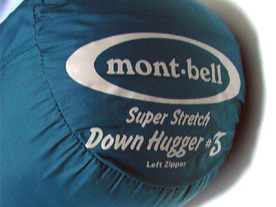 モンベル(mont-bell)のシュラフ「スーパーストレッチダウンハガー#3」