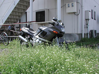 Rental apartment in Tokyo where you can park your motorcycle