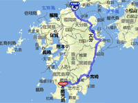 国道10号線の地図