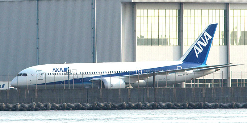 Boeing787日本初飛来の検証プログラム（テストフライト）