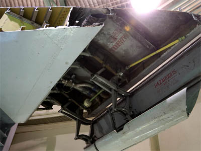 Boeing747のウィング（主翼）のカットモデル（断面構造）
