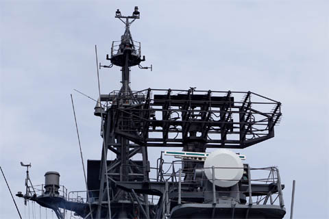 護衛艦「はたかぜ」の二次元対空レーダーOPS-11C