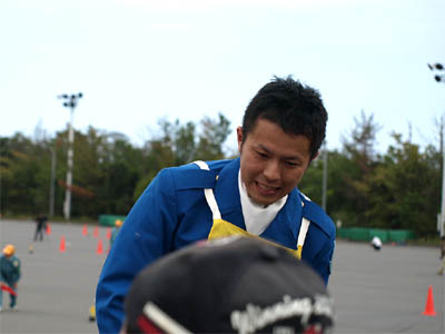 2014年全国白バイ安全運転競技大会で個人総合優勝した埼玉県代表の木村幸司隊員