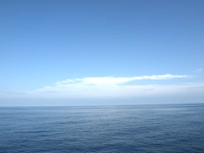 青い空、青い海～♪