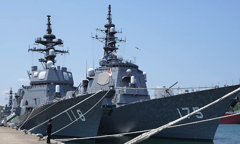DD-118護衛艦「ふゆづき」、DDG-175護衛艦「みょうこう」