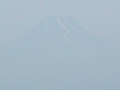 駿河湾超しの富士山