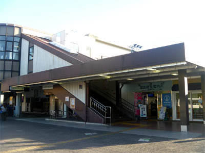 昭島観光案内所があるJR青梅線 昭島駅の北口