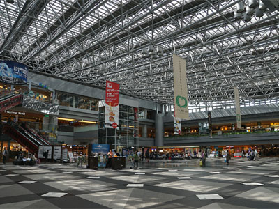 新千歳空港のターミナルにあるショッピングモール