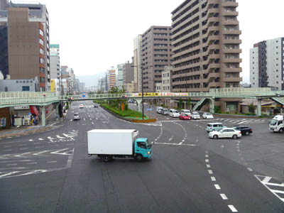 日本の交差点