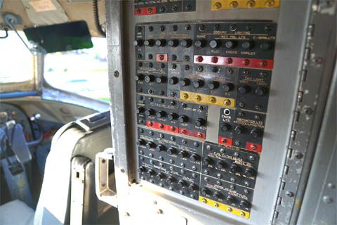 YS-11 Circuit Breaker Panel
