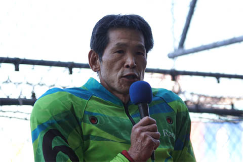 60歳の大ベテラン伊勢崎オートの岩田行雄選手