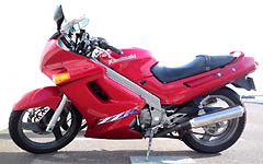 ZZR250 EX250-H8(1997) CANDY PERSIMMON RED(A5)