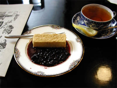 鎌倉にある喫茶店ミルクホールのチーズケーキ