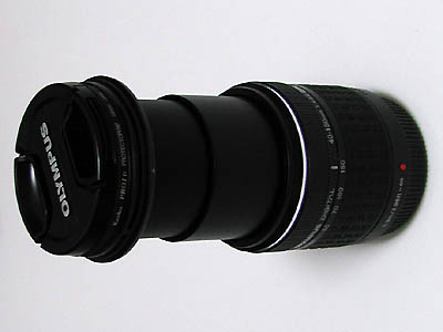 Olympus E-510のダブルズームキットに付属している望遠レンズ(40-150mm)