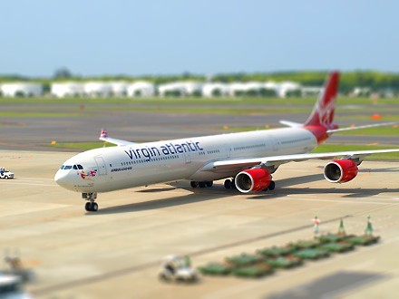 A340-600（ティルトシフト）