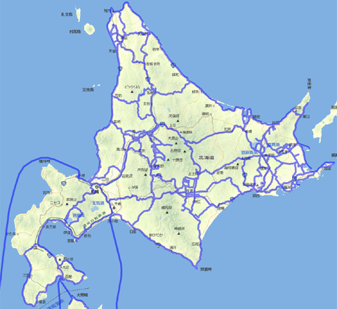 北海道ツーリングマップ