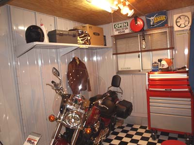 イナバ物置 バイク保管庫