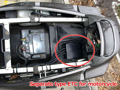 Badan utama motor ETC dipasang dengan pita cangkuk dan gelung