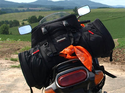 バイク用の大型シートバック、Goldwin Touring Rear Bag 75