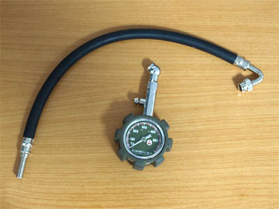 Air Gauge and Air Charge Hose