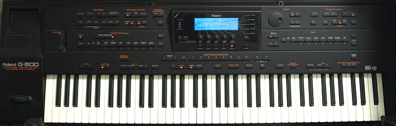 自動伴奏シンセサイザー Roland G-800