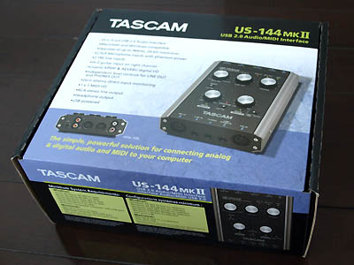 TASCAM US-144mkII - USBオーディオインターフェース