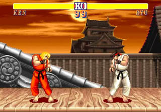 ストリートファイターII (Street FighterII)のリュウとケン