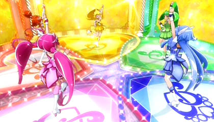 キュアハッピー キュアサニー キュアピース キュアマーチ キュアビューティー