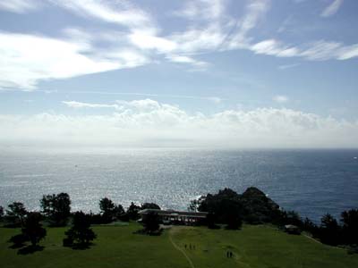 本州最南端「潮岬」の展望台から見た太平洋