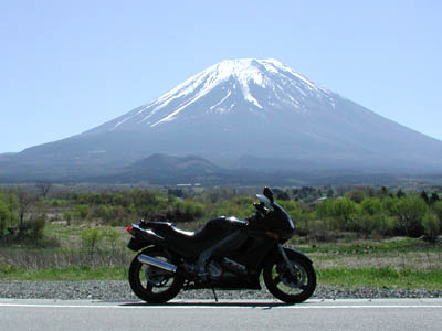 国道469号線 富士山