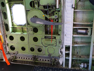 Boeing747のドアの内部構造