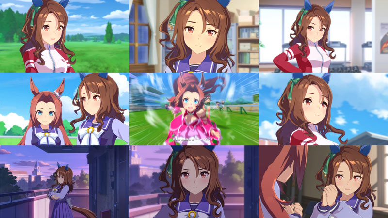 メインストーリー第2部後編に登場するキングヘイローとカワカミプリンセス