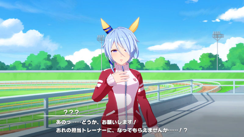 練習中に出会ったトレーナーに自分の担当になるように逆スカウトするケイエスミラクル
