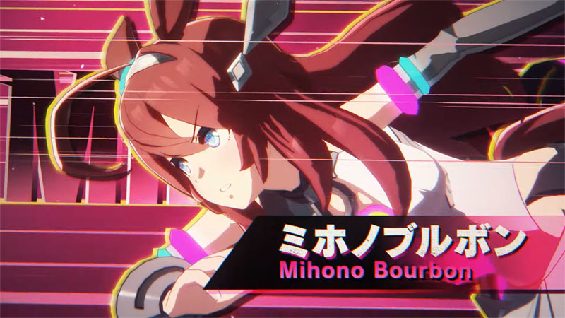 ミホノブルボンのウマ娘CM、「Become a Legend Frontrunners」篇より