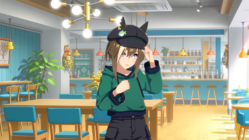 キャラストーリーに登場する私服のシュヴァルグラン