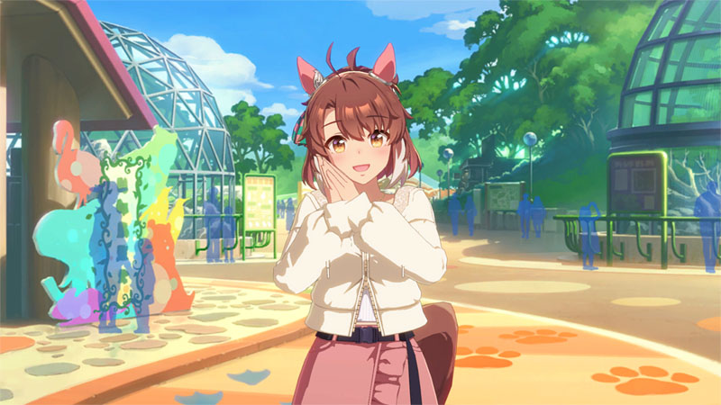 キャラストーリーに登場する私服のダンツフレーム