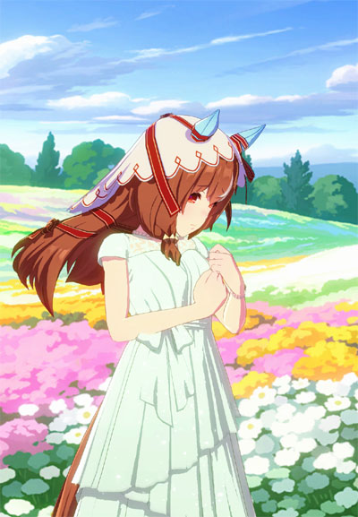エンディングで登場するドレス姿の可愛いスティルインラブ