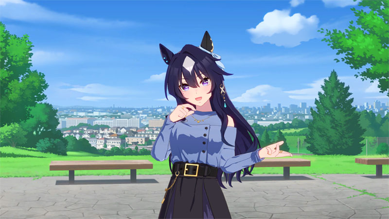 キャラストーリーに登場する私服のヴィルシーナ