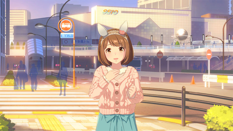 キャラストーリーに登場する私服のユキノビジン