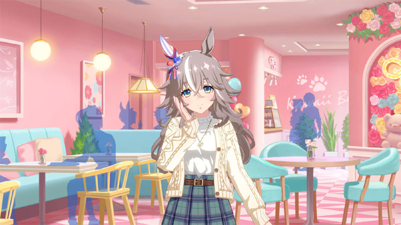 キャラストーリーに登場する私服のワンダーアキュート