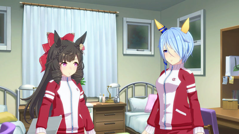 ケイエスミラクルとルームメイトのダイイチルビーの部屋