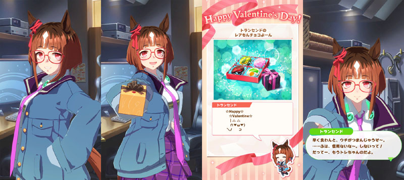 バレンタインデーにトランセンドから貰った特別なチョコレート、レアもんチョコよーん