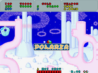 Fantasy Zone 5th stage POLARIA