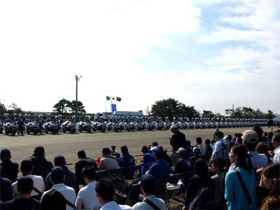 Opening ceremony of the 45th Police Motorcycle Safety Riding Competion 2014