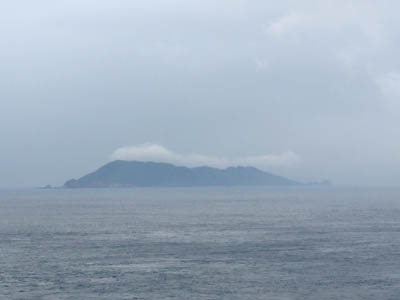 佐多岬から見た大分県の佐賀関半島